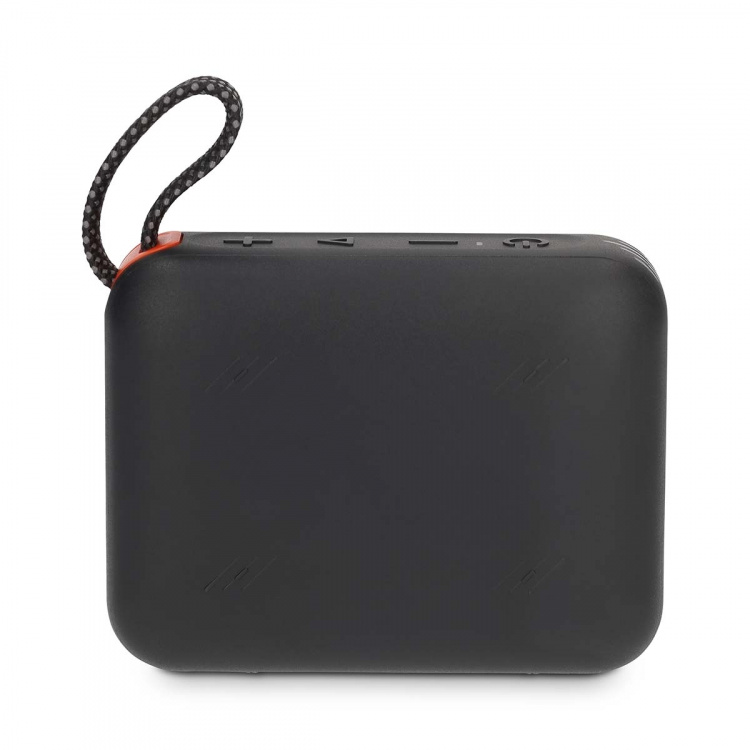 Nedis Bluetooth® Kaiutin | 360 min | Kannettava muotoilu | 10 W | Mono | Etusivu / Portable / Ulkokäyttöinen | Musta / Oranssi