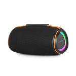 Nedis Bluetooth® Kaiutin | 360 min | Kannettava muotoilu | 60 W | Stereo | Etusivu / Portable / Ulkokäyttöinen | Linkitettävä | Musta / Oranssi