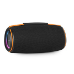 Nedis Bluetooth® Kaiutin | 360 min | Kannettava muotoilu | 60 W | Stereo | Etusivu / Portable / Ulkokäyttöinen | Linkitettävä | Musta / Oranssi