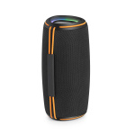 Nedis Bluetooth® Kaiutin | 360 min | Kannettava muotoilu | 60 W | Stereo | Etusivu / Portable / Ulkokäyttöinen | Linkitettävä | Musta / Oranssi