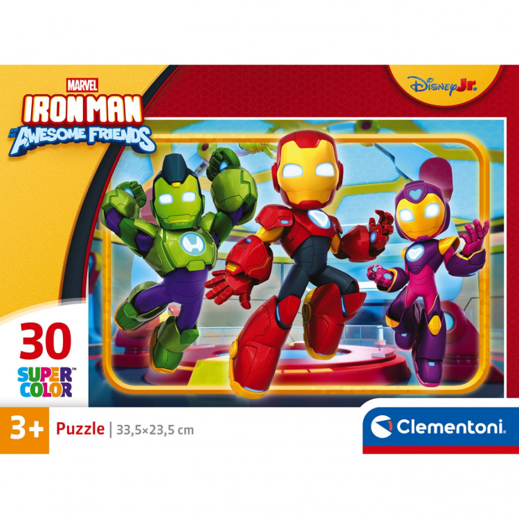 Clementoni Palapeli 30 Pcs Iron-Man and His Awesome Friends