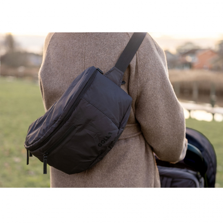 Golla Moderni hoitolaukku Ivy 2 in 1 musta