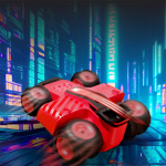 Sharper Image Leluauto Toy RC Slideways Racer