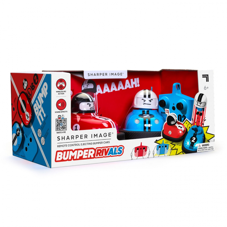 Sharper Image Leluauto Toy RC Speed Bumper Road Rage