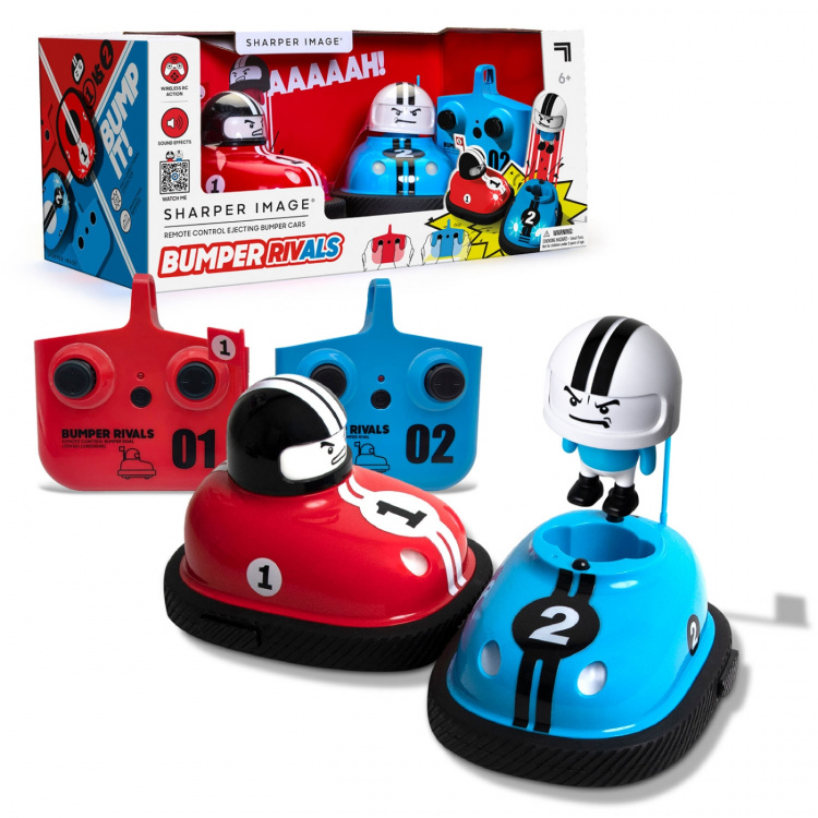 Sharper Image Leluauto Toy RC Speed Bumper Road Rage