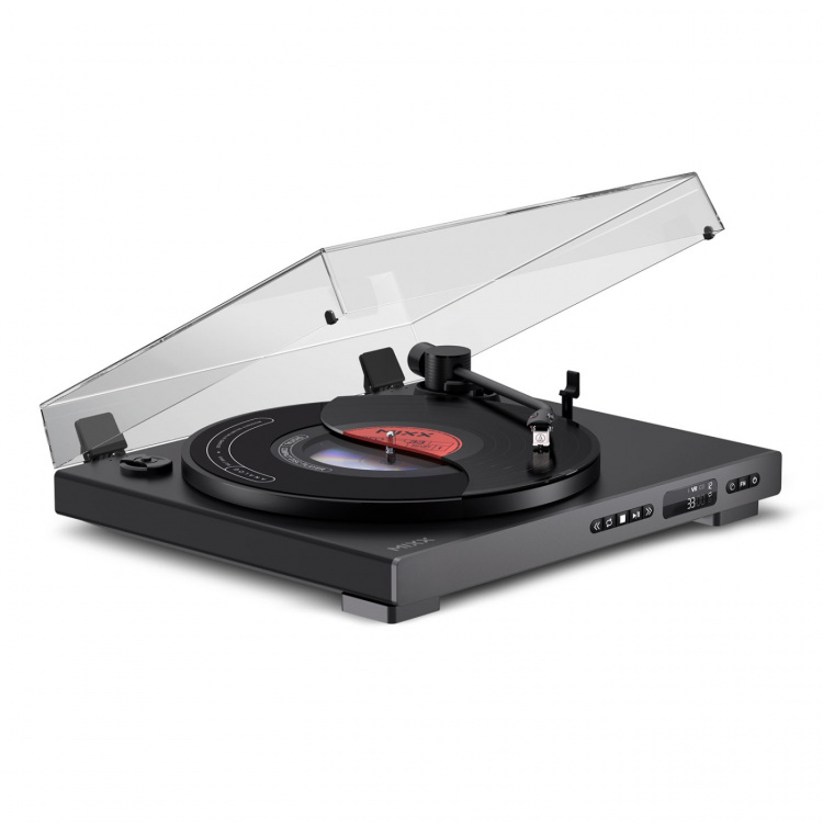 MIXX Vinyyli ja CD Soitin Analog Plus 2-in-1 Musta