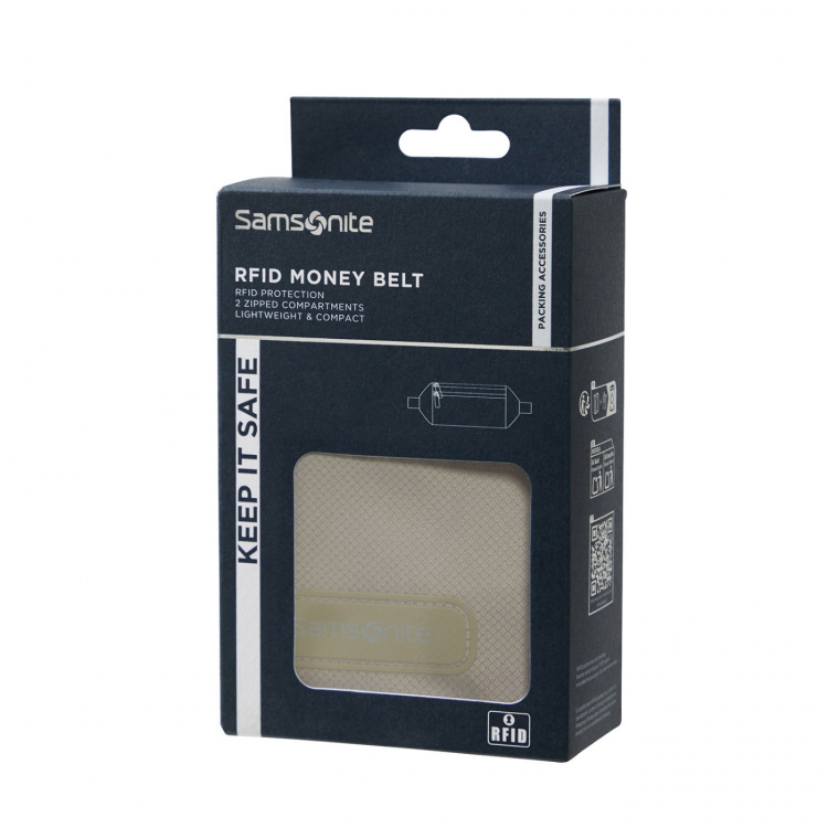 Samsonite Rahavyö TA Revolution RFID Harmaa