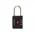 Samsonite Yhdistelmälukko TA Revolution 3 Valintakiekkoa TSA Musta