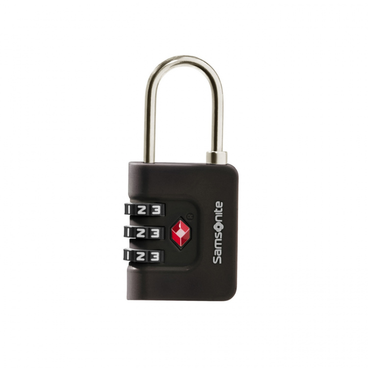 Samsonite Yhdistelmälukko TA Revolution 3 Valintakiekkoa TSA Musta