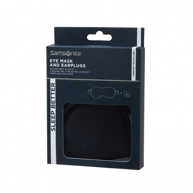 Samsonite Silmämaski ja Korvatulpat TA Revolution Musta