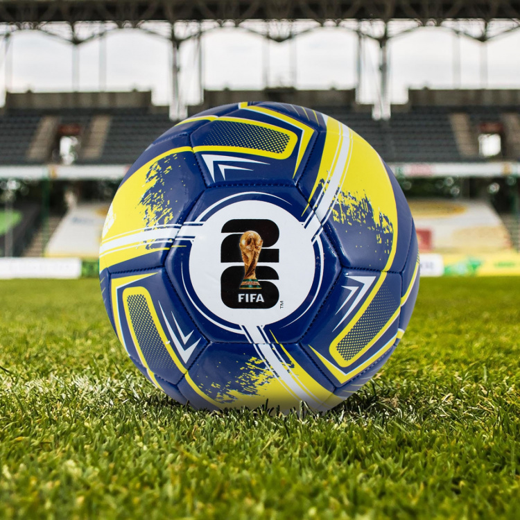 FIFA Jalkapallo World Cup Football Turbine Size 5 - Sininen