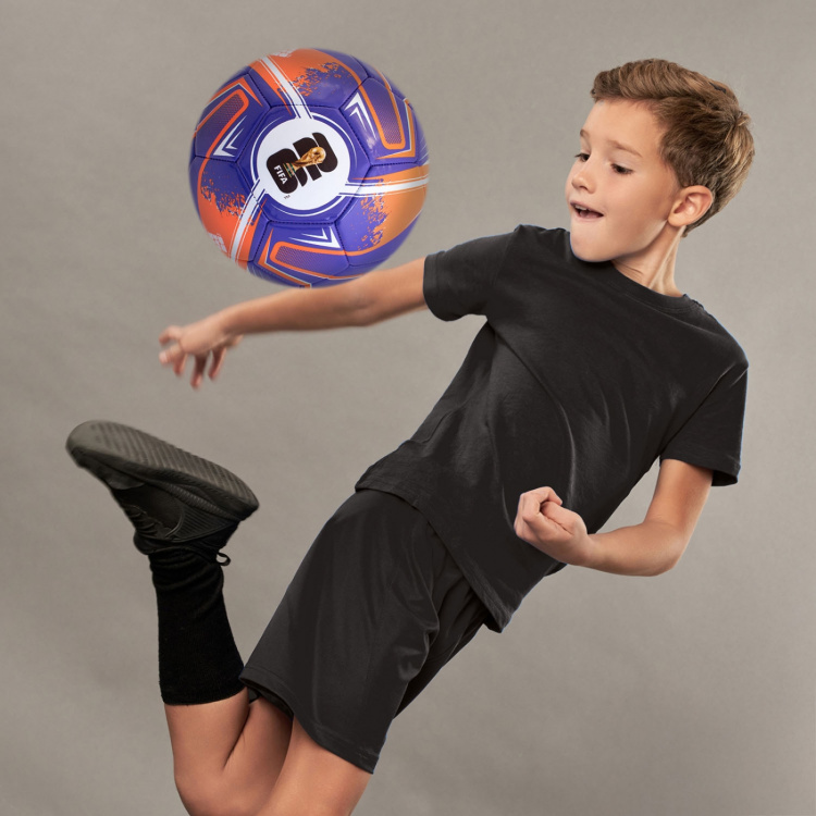 FIFA Jalkapallo World Cup Football Turbine Size 5 - Violetti