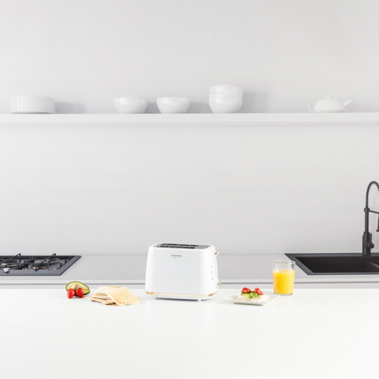 Taurus Leivänpaahdin Fusion Crunch Pitkä Aukko Valkoinen