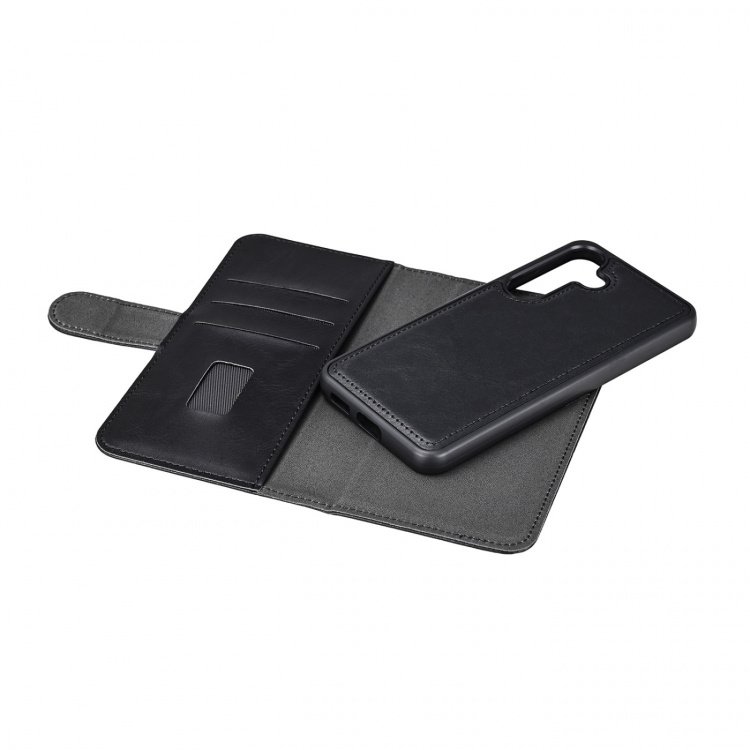 Gear Mobiili Lompakko 2in1 3 Korttia Musta - Samsung Galaxy S26