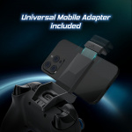 DragonShock Ohjain Aurora+ Holder - iOS/Android/PC/PS3 Musta