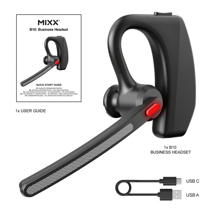 MIXX Mono Kuulokkeet B10