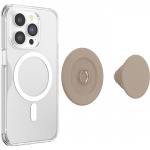 PopSockets PopGrip MagSafe:lle Soft Touch Latte