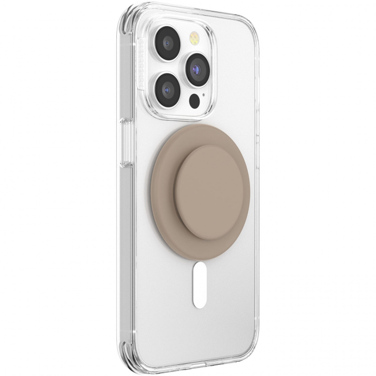 PopSockets PopGrip MagSafe:lle Soft Touch Latte