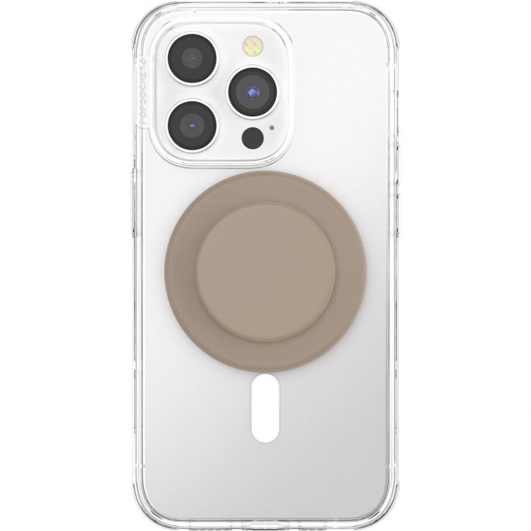 PopSockets PopGrip MagSafe:lle Soft Touch Latte