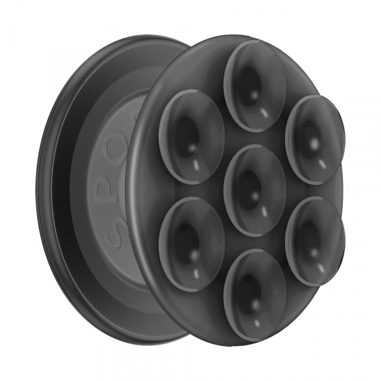 PopSockets Suck-Up Grip MagSafe:lle Translucent Black