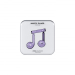 Happy Plugs Kuulokkeet In-Ear USB-C Johdollinen Violetti