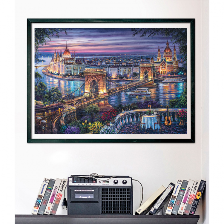 Clementoni Palapeli 1000 Pcs CB Lights of the Danube