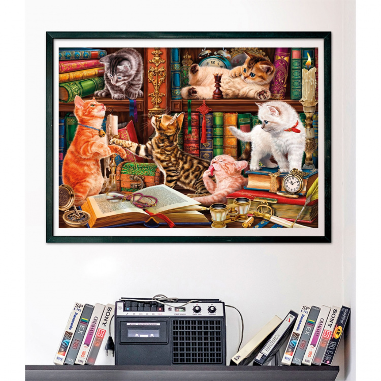 Clementoni Palapeli 1000 Pcs CB Curious Whiskers