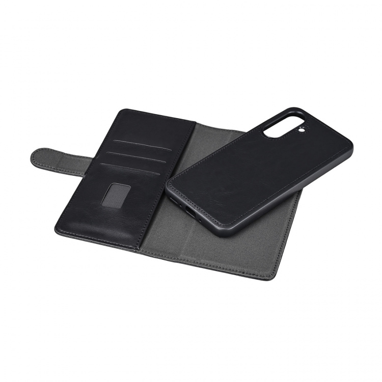 Gear Mobiili Lompakko 2in1 3 Korttia Musta - Samsung Galaxy A37 5G