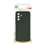 Onsala Suojakuori Silikonituntumalla Olive Green - Samsung Galaxy A57 5G