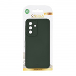 Onsala Suojakuori Silikonituntumalla Olive Green - Samsung Galaxy A37 5G