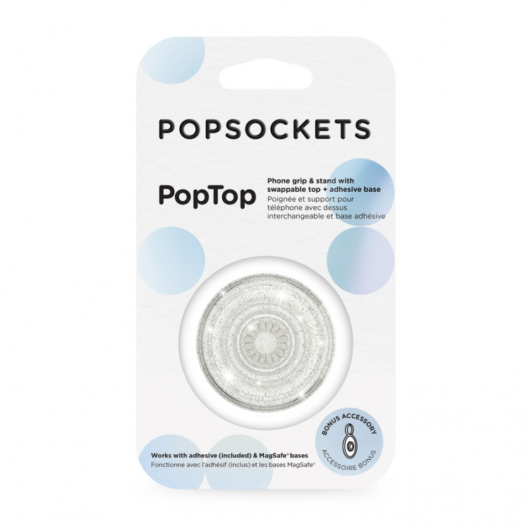 PopSockets Poptop Läpinäkyvä