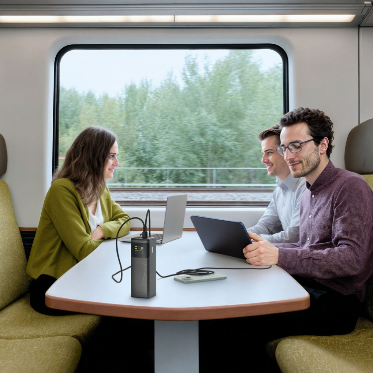 Hama Virtapankki 24000mah 2xUSB-C 1xUSB-A 200W Nopea Lataus