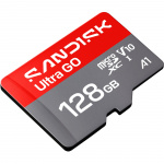 SanDisk MicroSD Ultra GO 128GB 190MB/s C10 UHS U1 A1