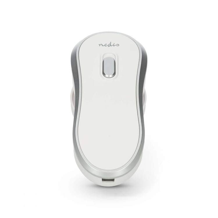 Nedis Nukkanpoistoaine | Sisäänrakennettu Li-Ion | Liinat / Textile | Valkoinen