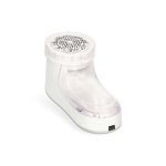 Nedis Nukkanpoistoaine | Sisäänrakennettu Li-Ion | Liinat / Textile | Valkoinen