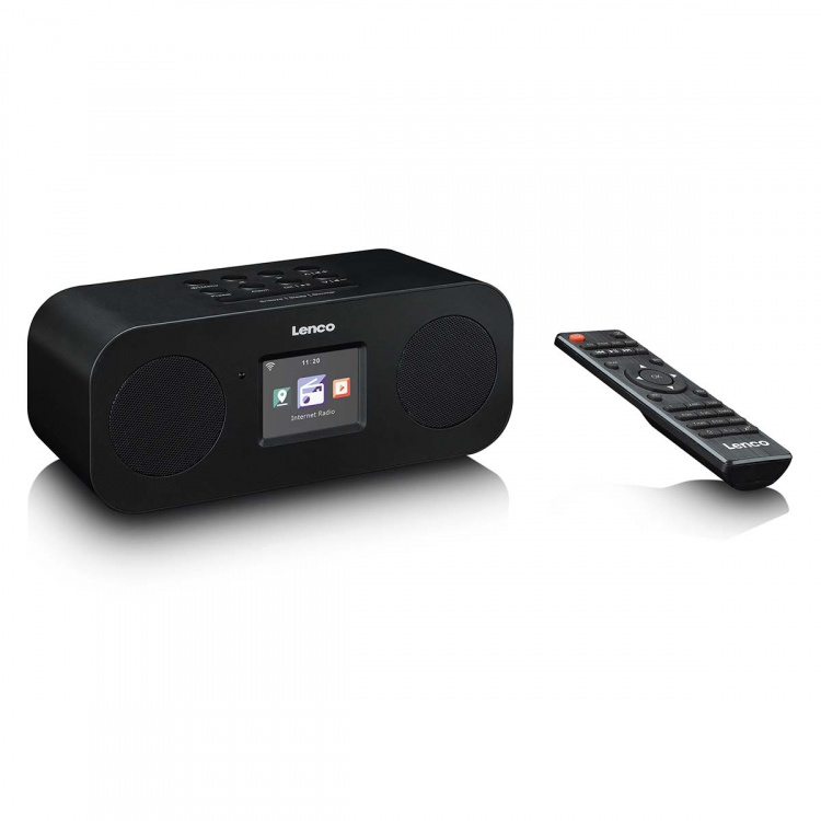 Lenco Stereointernetradio, jossa on DAB+, FM ja Bluetooth®