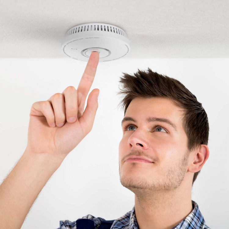 Alecto Savu- ja hiilimonoksidihälyttimen Valkoinen