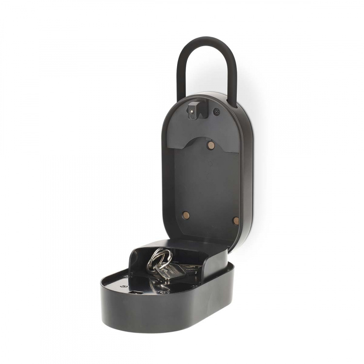 Nedis SmartLife Avainsäilö | Bluetooth® | Ulkokäyttöinen | Numerotaulu | IP65 | Musta