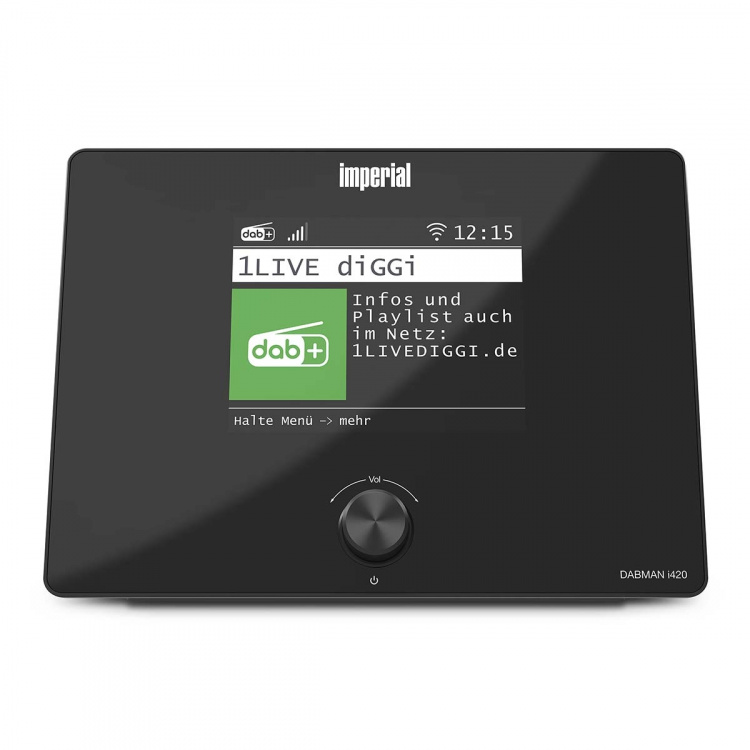 imperial Kompakti hybridiradio (Internet, DAB+, FM Hi-Fi -viritin) Bluetooth®:llä