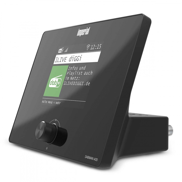 imperial Kompakti hybridiradio (Internet, DAB+, FM Hi-Fi -viritin) Bluetooth®:llä