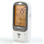 Alecto Pitkän kantaman ulkokäyttöön tarkoitettu lastenvalvontalaite Valkoinen / Antrasiitti