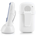 Alecto Pitkän kantaman ulkokäyttöön tarkoitettu lastenvalvontalaite Valkoinen / Antrasiitti