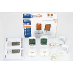 Alecto Pitkän kantaman ulkokäyttöön tarkoitettu lastenvalvontalaite Valkoinen / Antrasiitti