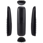 Profoon DECT-puhelin, jossa on vastaaja ja 4 luuria Musta