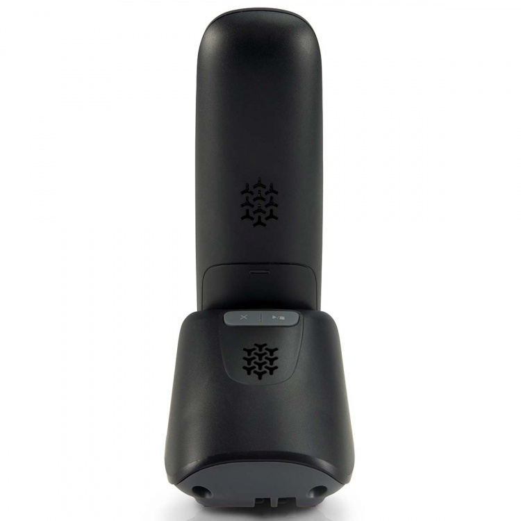 Profoon DECT-puhelin, jossa on vastaaja ja 4 luuria Musta