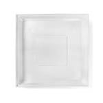 Nedis Tippuvesiallas Pyykinpesukoneelle | Muovi | Valkoinen | 70 x 70 x 10 cm