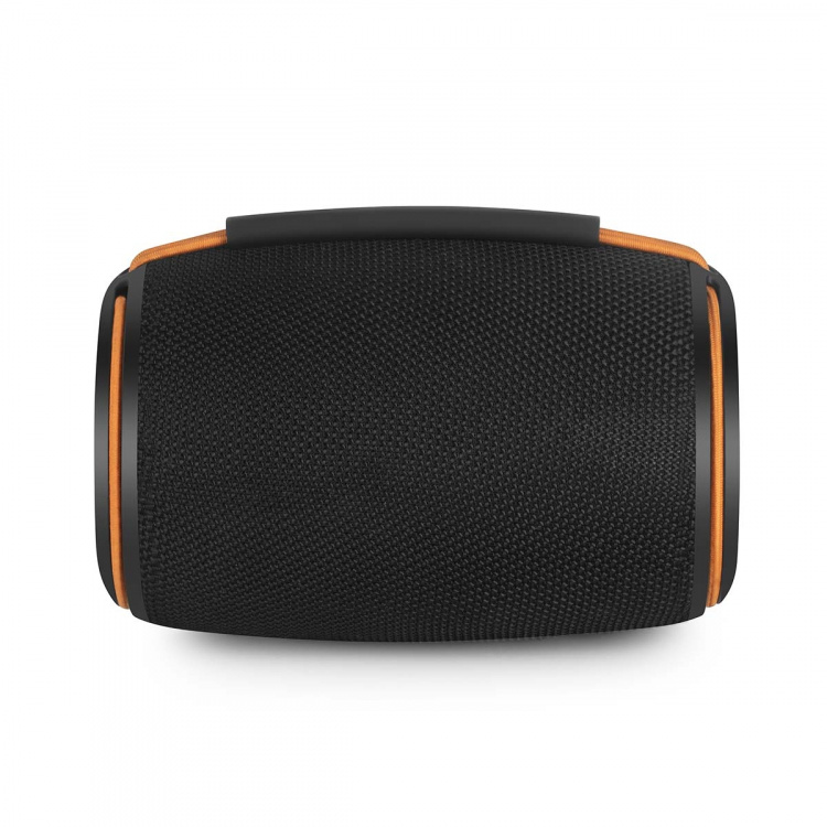 Nedis Bluetooth® Kaiutin | 360 min | Kannettava muotoilu | 40 W | Mono | Etusivu / Portable / Ulkokäyttöinen | Linkitettävä | Musta / Oranssi