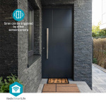 Nedis SmartLife Soittokello | RF, frequency 433 Mhz / Wi-Fi | Verkkovirtakäyttöinen | 60 melodiaa | 100 - 240 V AC | Säädettävä äänenvoimakkuus | Valkoinen