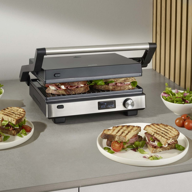 Severin Kontaktgrill Multi 3in1 29X23cm XL Panini,Belgiska,Burgare KG 2380