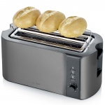 Severin Brödrost 4-skivig inkl bulltråg AT9341